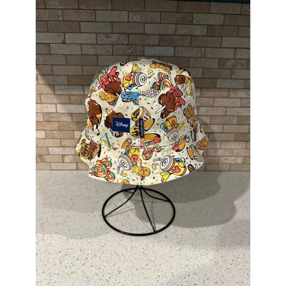 Disney Parks Eats Snack Food Icons Reversible‎ Bucket Hat Adult by Spirit Jersey